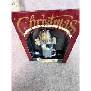 Christmas Collection Little Girl Angel Ornament with Keepsake‎ Box